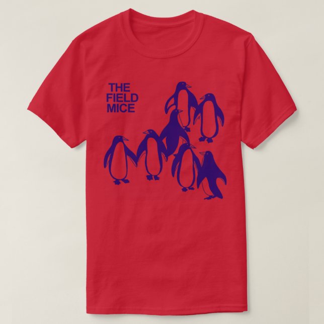 The Field Mice Sensitive Sarah Records T-Shirt (Design vorne)