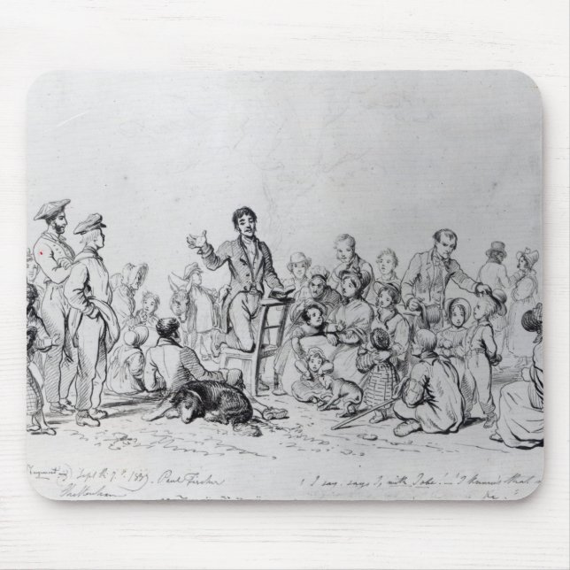 The Field-Prediger, 1837 Mousepad (Vorne)