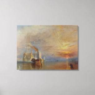 The Fighting Temeraire (von J.M.W. Turner) Leinwanddruck
