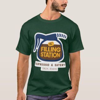 The Filling Station Espresso Eatery in Troy Idaho  T-Shirt