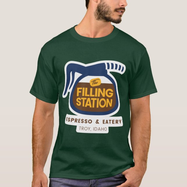 The Filling Station Espresso Eatery in Troy Idaho  T-Shirt (Vorderseite)