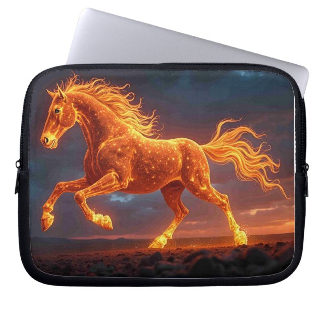 The Fire Horse Laptopschutzhülle (Vorderseite)