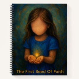 "The first Seed of Faith" Spiralheft Notizbuch