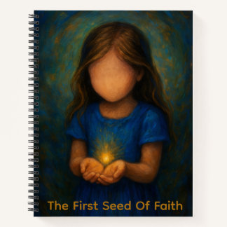 "The first Seed of Faith" Spiralheft Notizbuch