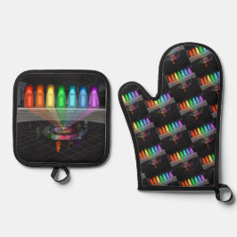 The First Step Ofenhandschuh & Topflappen-Set