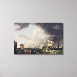 The Fishery, c.1764 (Öl auf Leinwand) Leinwanddruck