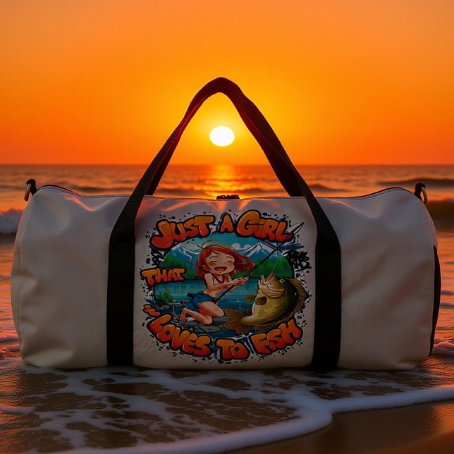 The Fishing Enthusiast Duffle Bag (Von Creator hochgeladen)