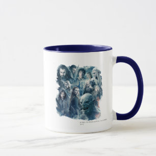 The Five Armies Character Graphic Tasse