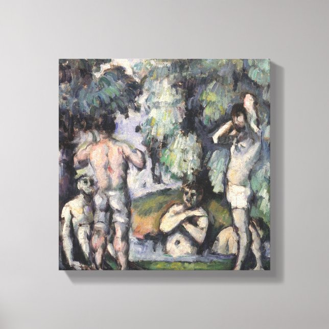 The Five Bathers, c.1875-77 Leinwanddruck (Vorderseite)