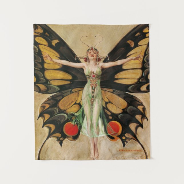 The Flapper, 1922 von Joseph Christlich Leyendecke Wandteppich (Vorderseite)