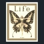 "The Flapper" Art Deco Life Cover 16 x 20 Poster<br><div class="desc">Schöne Art Deco Life Cover 16 x 20</div>