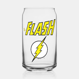 The Flash Name & Blitz Logo Dosenglas