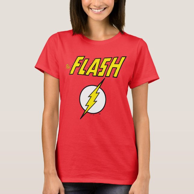 The Flash Name & Blitz Logo T-Shirt (Vorderseite)