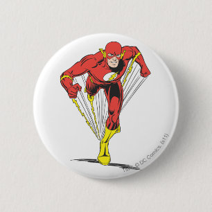 The Flash rennt vorwärts Button