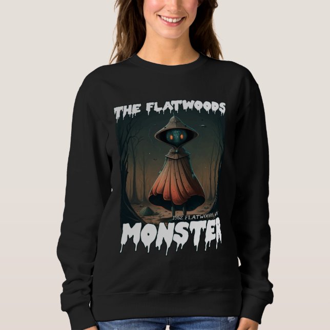 The Flatwoods Monster 1952 Creepy Scary Cryptid Le Sweatshirt (Vorderseite)