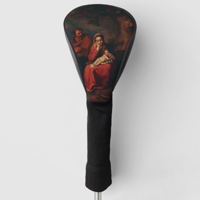 The Flight into Egypt by Abraham Bloemaert  Golf Headcover (Vorderseite)