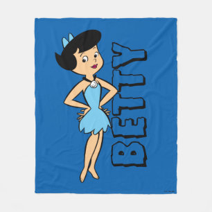 The Flintstones   Betty Rubble Fleecedecke