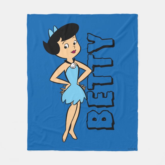 The Flintstones | Betty Rubble Fleecedecke (Vorderseite)