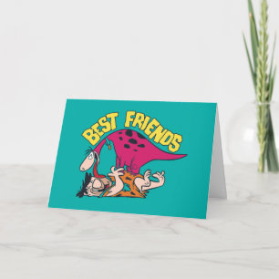 The Flintstones   Fred & Dino - Best Friends Karte