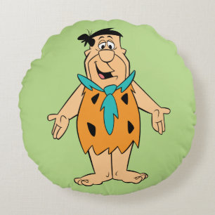 The Flintstones   Fred Flintstone Rundes Kissen