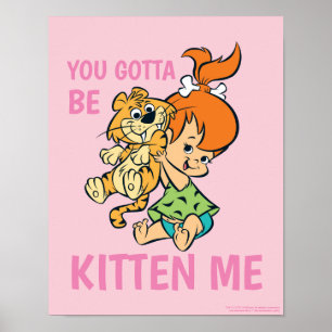 The Flintstones   Pebbles & Her Tiger Poster