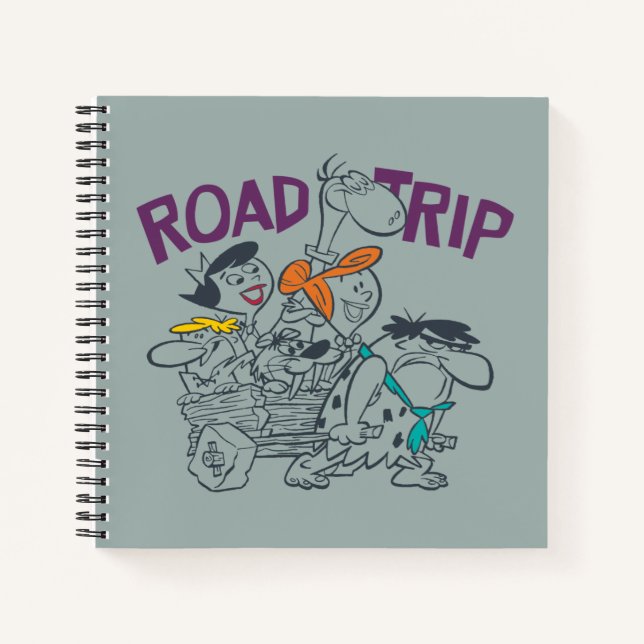 The Flintstones | Road Trip Notizbuch (Vorderseite)
