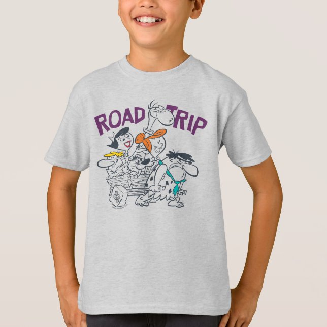 The Flintstones | Road Trip T-Shirt (Vorderseite)