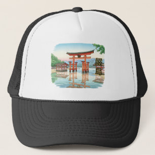 The Floating Torii of Itsukushima Truckerkappe