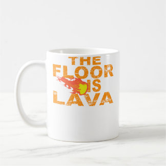 The Floor Is Lava Running Parkour Kaffeetasse