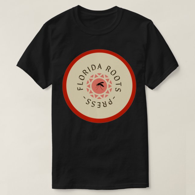 The Florida Roots Press Official Logo T-Shirt (Design vorne)