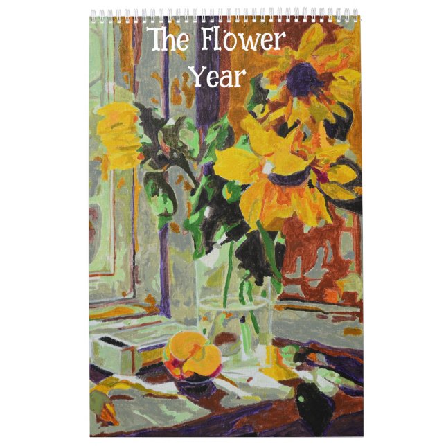 The Flower Year Calendar  Kalender (Titelbild)