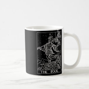 The Fool Tarot Card Court Jester Halloween Gothic Kaffeetasse