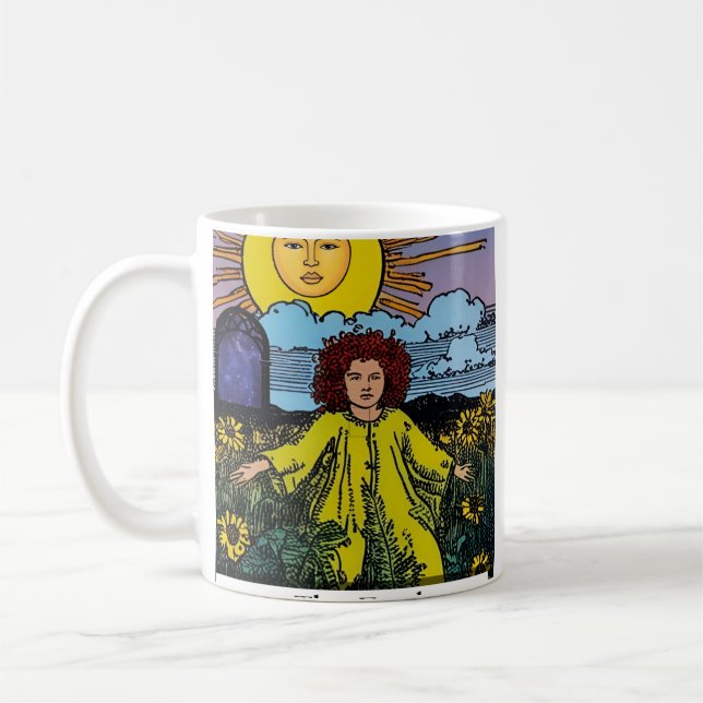 "The Fool" Tarot Card Tasse (Links)
