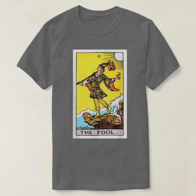 The Fool Tarot Oracle Fashion Card Deck Streetwea T-Shirt (Design vorne)