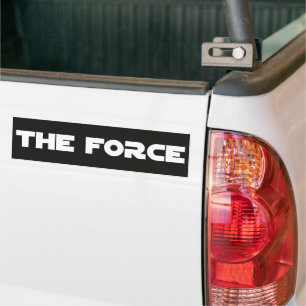 The Force™-Aufkleber für Stoßstangen Autoaufkleber