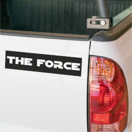 The Force™ Bumper Sticker Autoaufkleber