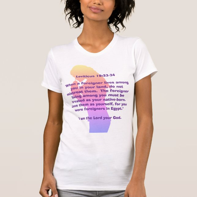 The foreigner Tee (Vorderseite)