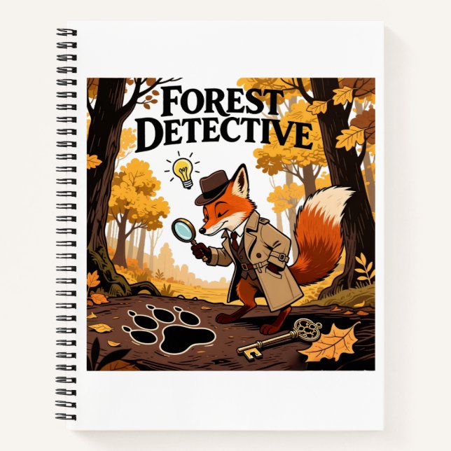 The Forest Detective Notizbuch (Vorderseite)