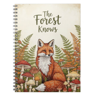 "The Forest Knows" - Autumnal-Notebook für den Coz Notizblock