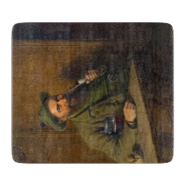 The Forest Ranger (von Eduard von Grützner) Schneidebrett