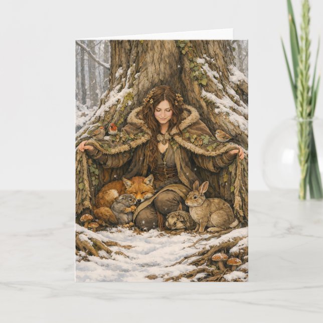 The Forest's Embrace Karte (Vorderseite)