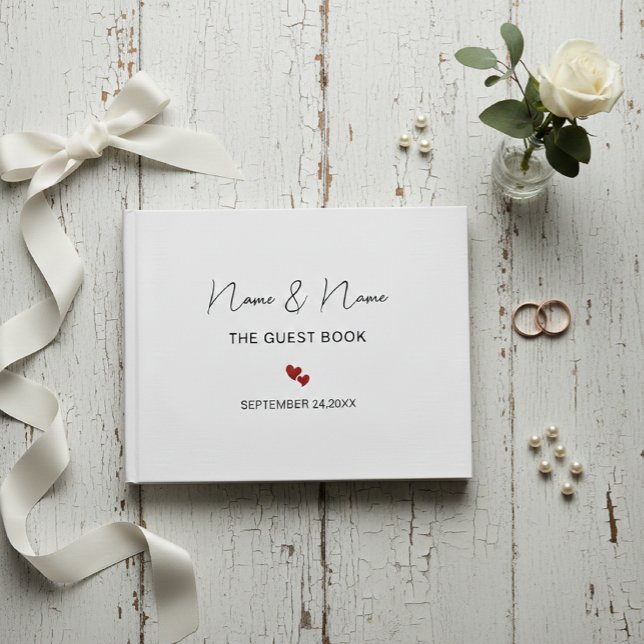 The Forever Chapter – Elegant Personalized  Gästebuch (Von Creator hochgeladen)