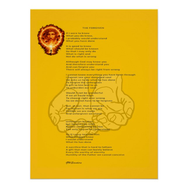 The Forgiven Poster (Vorderseite)