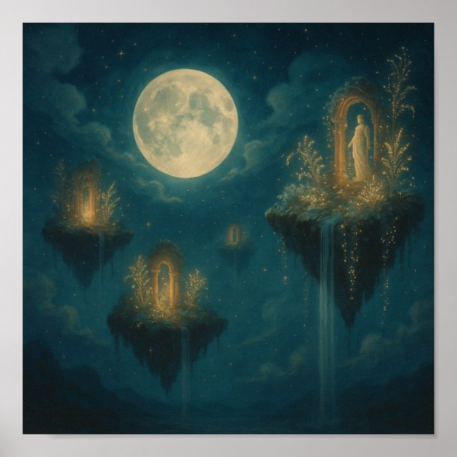 The Fortress of the Mystics Poster (Vorne)