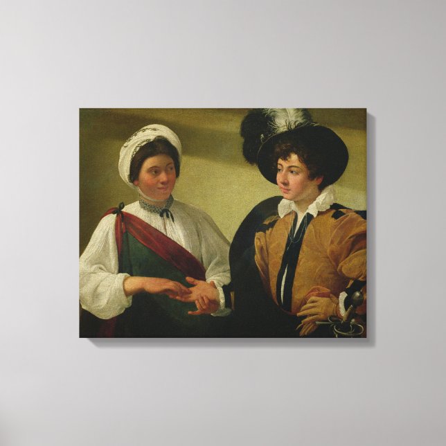 The Fortune Teller, c.1596-97 Leinwanddruck (Vorderseite)