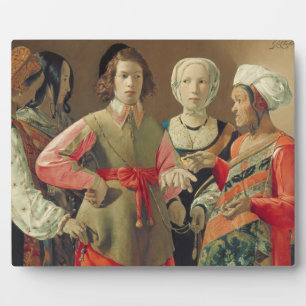 The Fortune Teller, c.1630 (oil on canvas) (see 19 Fotoplatte