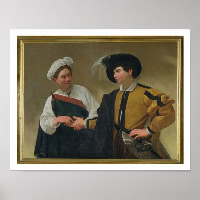 The Fortune Teller (La Buona Ventura), c.1594 Poster (Vorne)