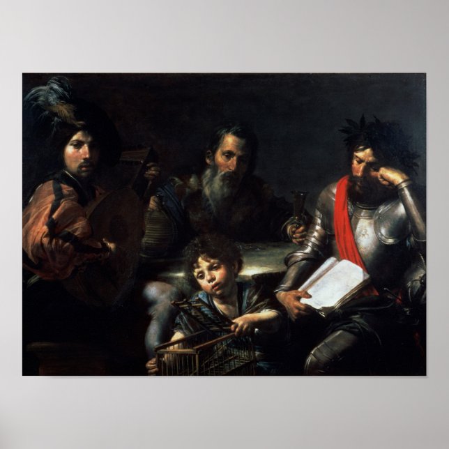 The Four Ages of Man, c.1626-7 Poster (Vorne)