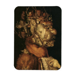 The Four Elements: Earth - Giuseppe Arcimboldo Magnet