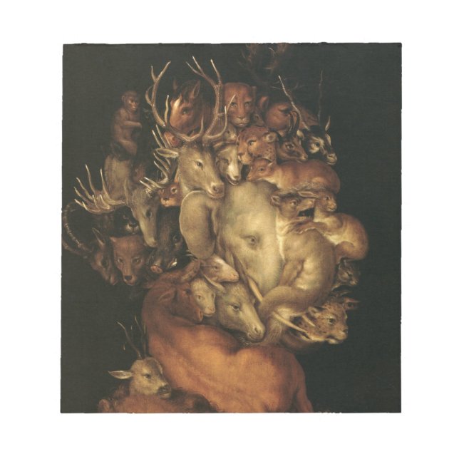 The Four Elements: Earth - Giuseppe Arcimboldo Notizblock (Vorderseite)